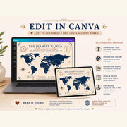 Printing ideas for adventure atlas wall art showing poster print, framed print, and canvas print display options.