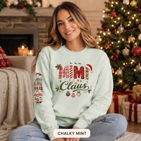 Mimi Claus Sweatshirt - Holiday Spirit, Christmas Gift