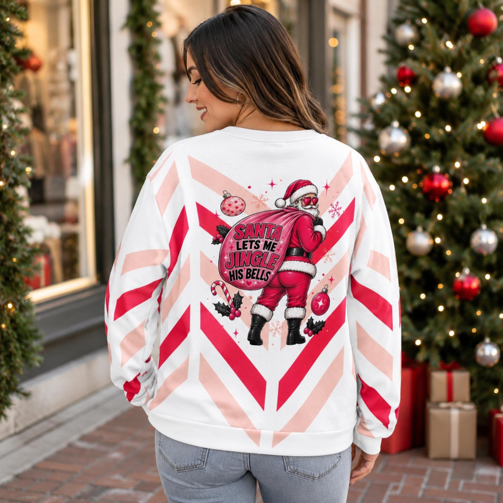 Funny Saying on the back, Ugly Christmas Sweater, Xmas Grinch Shirt, Ugly Holiday Sweater, Xmas Sweatshirt, Family Holiday Sweatshirts, Christmas Party