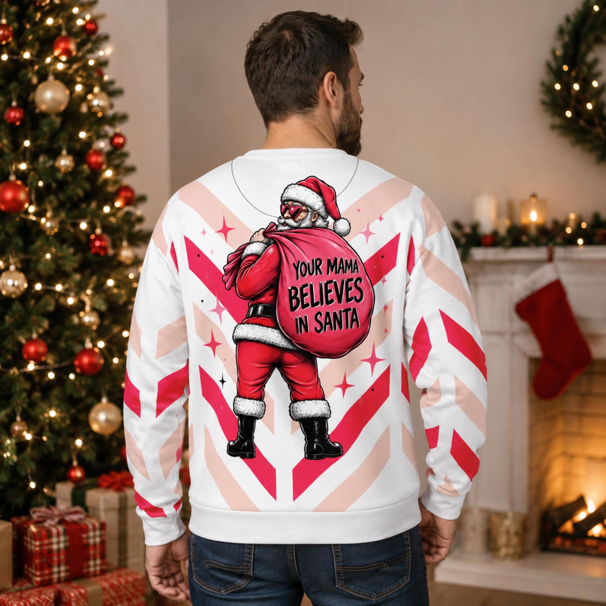 Back of the Funny Saying, Ugly Christmas Sweater, Xmas Grinch Shirt, Ugly Holiday Sweater, Xmas Sweatshirt, Family Holiday Sweatshirts, Christmas Party