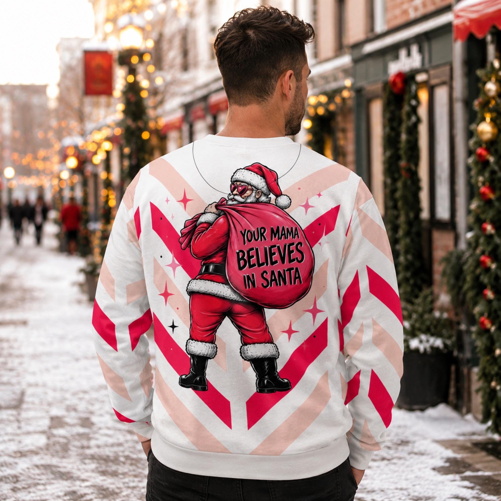 Back of the Funny Saying, Ugly Christmas Sweater, Xmas Grinch Shirt, Ugly Holiday Sweater, Xmas Sweatshirt, Family Holiday Sweatshirts, Christmas Party