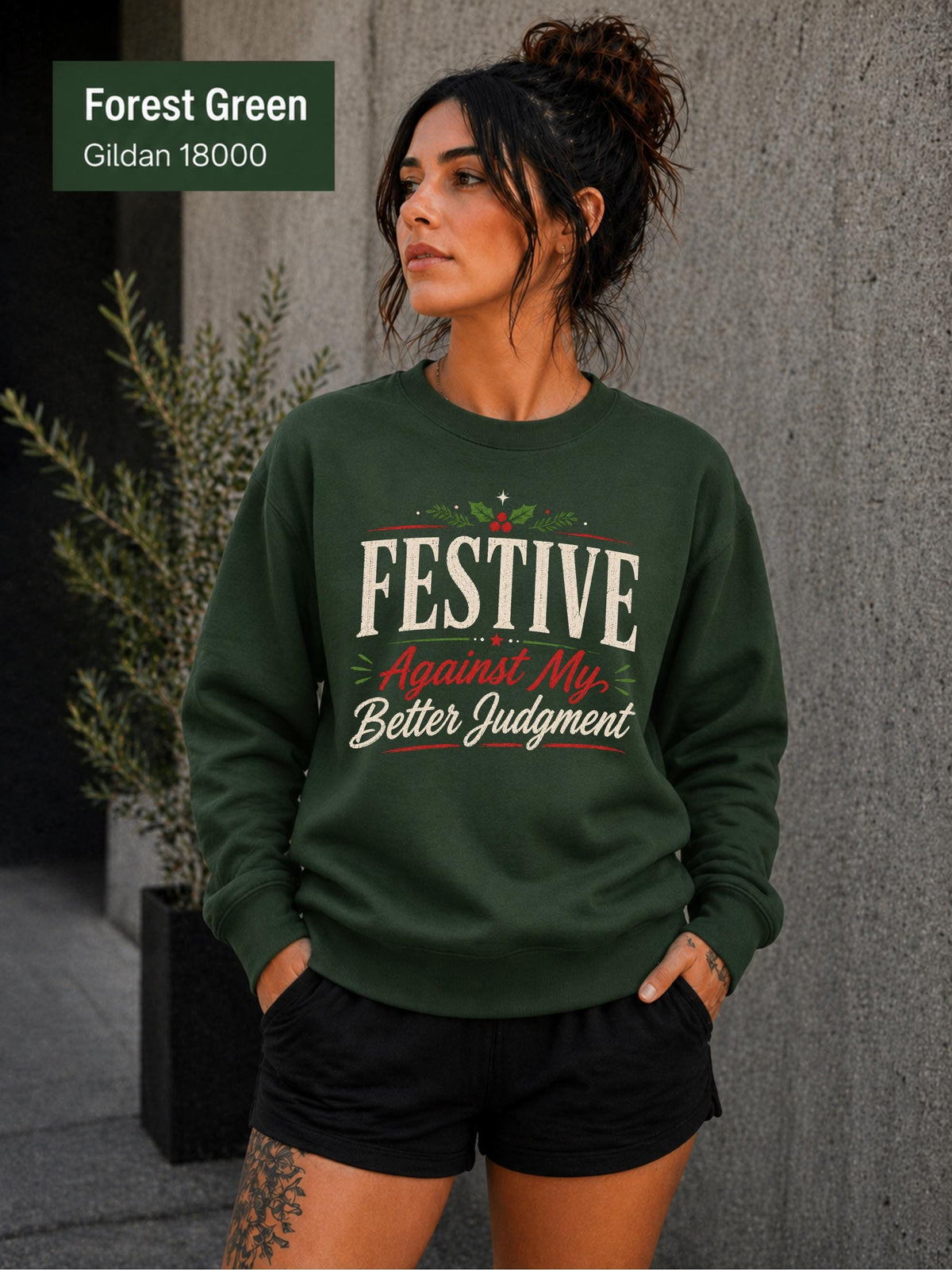 Funny winter gift sweatshirt for moms, dads, coworkers, friends, and Christmas lovers.