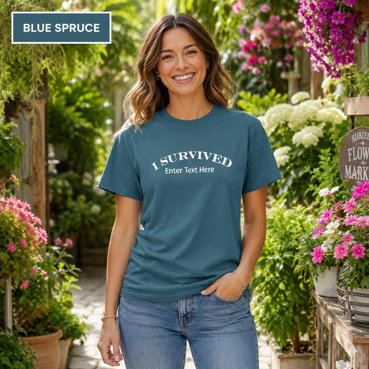 Unique Custom I Survived Shirt - Survivor Gift Idea