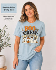 Personalized Boo Crew Family Halloween Shirt | Custom Ghost Family Tee | Matching Halloween Shirts