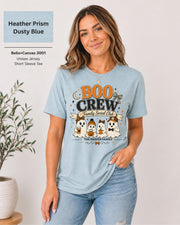 Personalized Boo Crew Family Halloween Shirt | Custom Ghost Family Tee | Matching Halloween Shirts