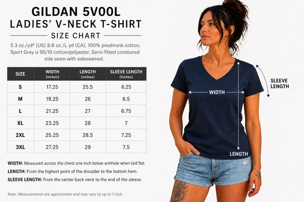 Size chart Air Force Mom patriotic shirt for Veterans Day, Memorial Day, and Fourth of July.