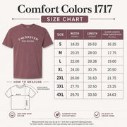 Size chart Unique Custom I Survived Shirt - Survivor Gift Idea