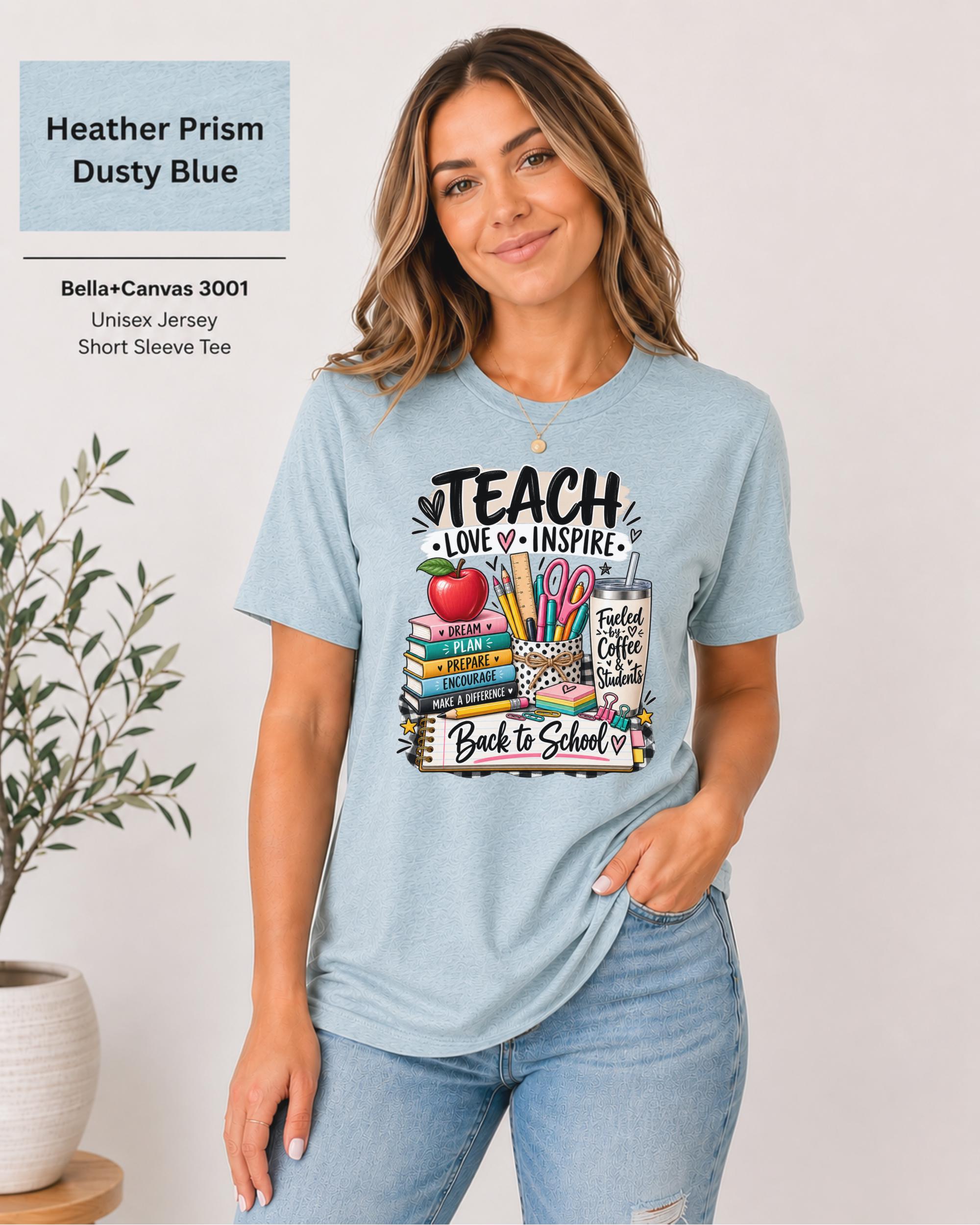 Teacher gift shirt for elementary educators, preschool staff, and classroom aides.